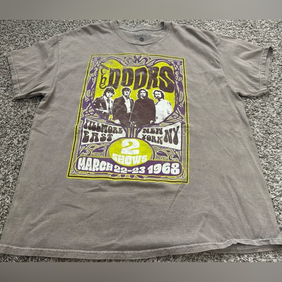 The Doors Band T-Shirt - Men’s XL / Unisex Vintage Style Graphic Tee - Picture 2 of 4